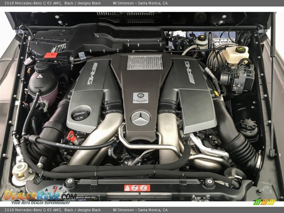 2018 Mercedes-Benz G 63 AMG Black / designo Black Photo #9