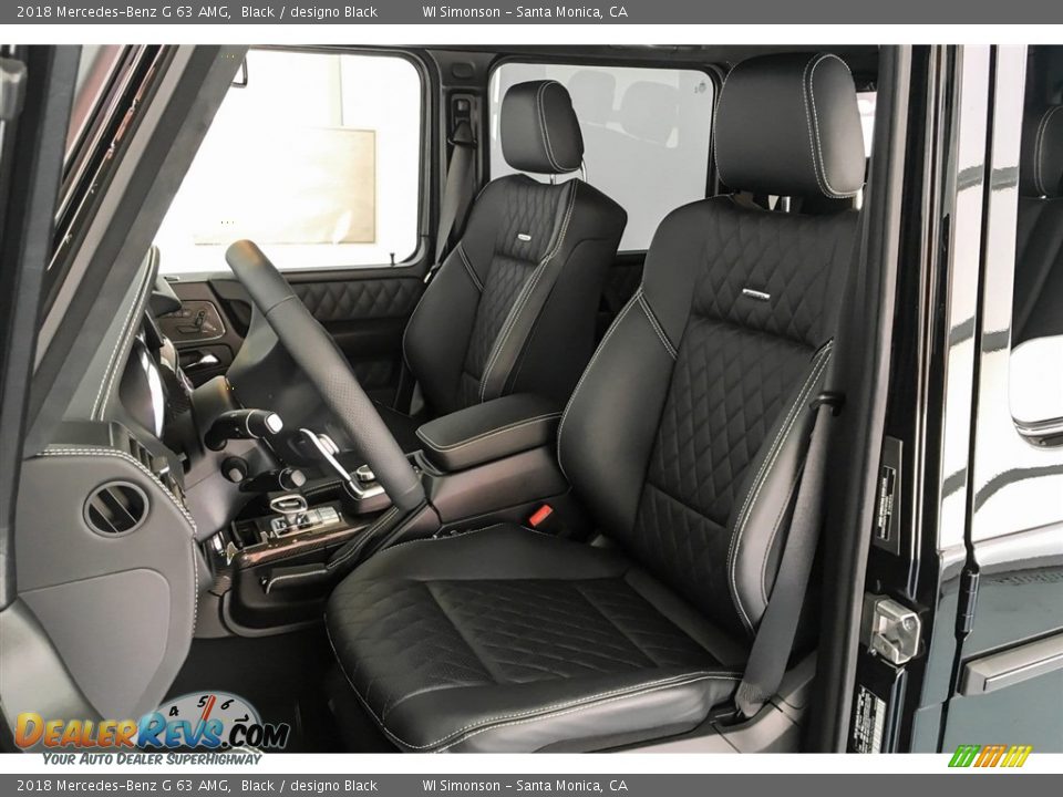 2018 Mercedes-Benz G 63 AMG Black / designo Black Photo #14