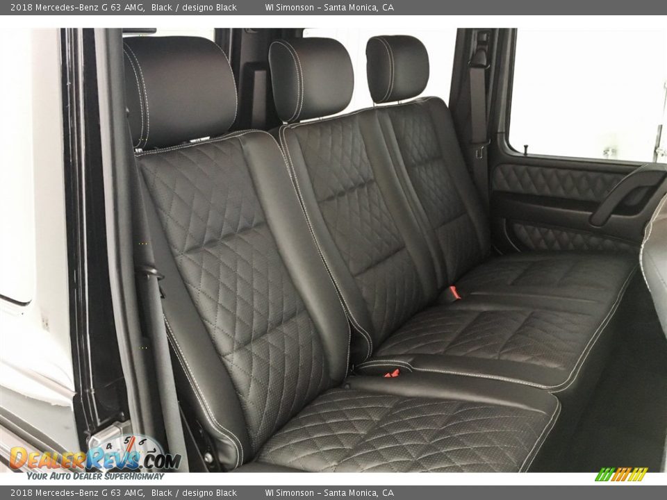 2018 Mercedes-Benz G 63 AMG Black / designo Black Photo #15