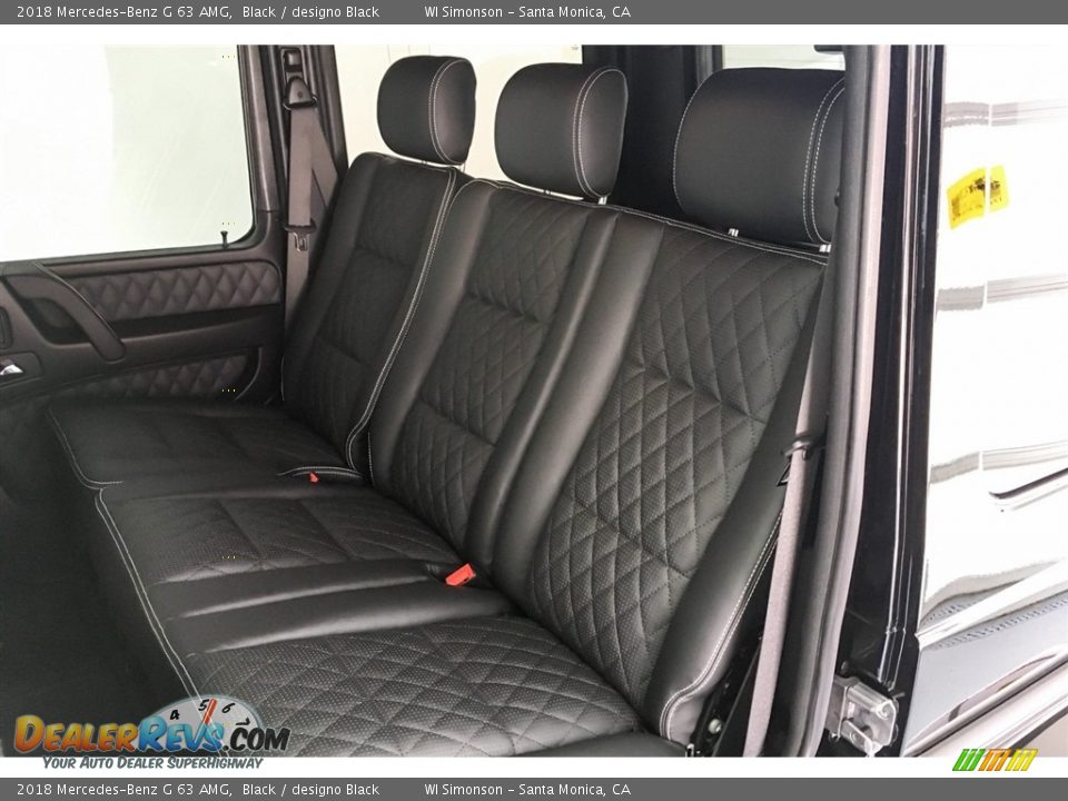 2018 Mercedes-Benz G 63 AMG Black / designo Black Photo #17