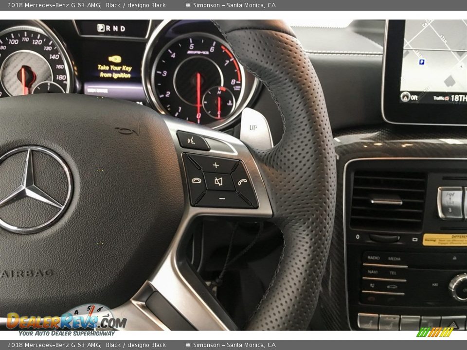 2018 Mercedes-Benz G 63 AMG Black / designo Black Photo #20