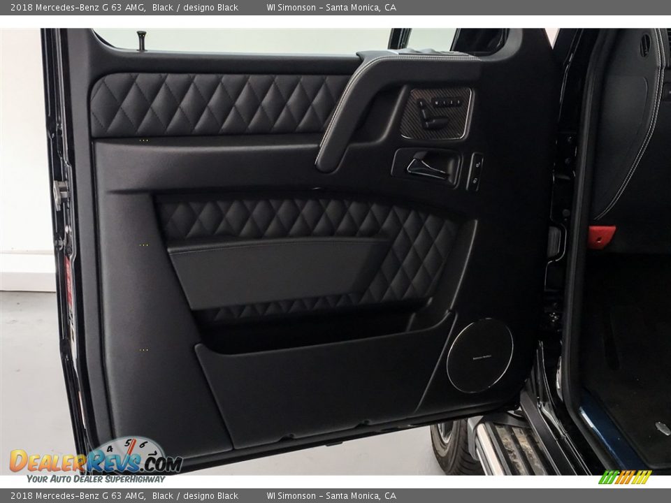 2018 Mercedes-Benz G 63 AMG Black / designo Black Photo #26