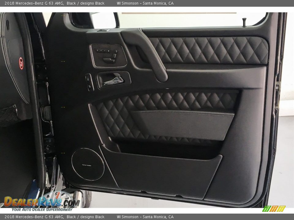 2018 Mercedes-Benz G 63 AMG Black / designo Black Photo #31