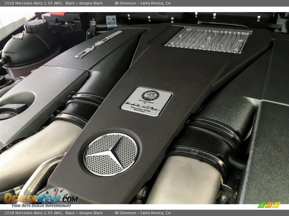 2018 Mercedes-Benz G 63 AMG Black / designo Black Photo #32