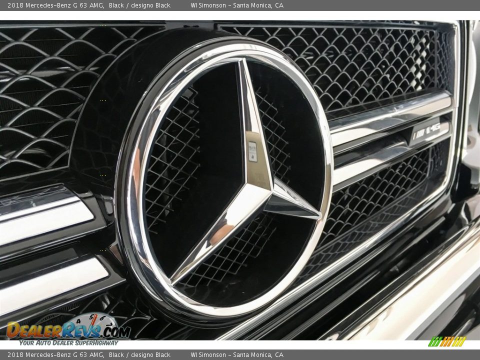 2018 Mercedes-Benz G 63 AMG Black / designo Black Photo #34