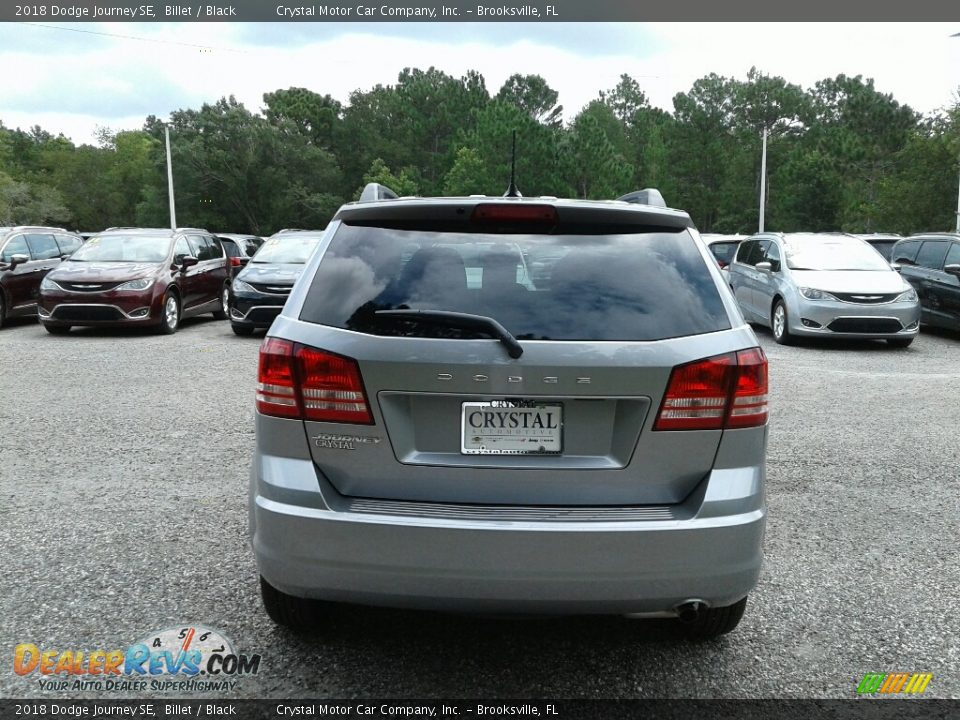 2018 Dodge Journey SE Billet / Black Photo #4