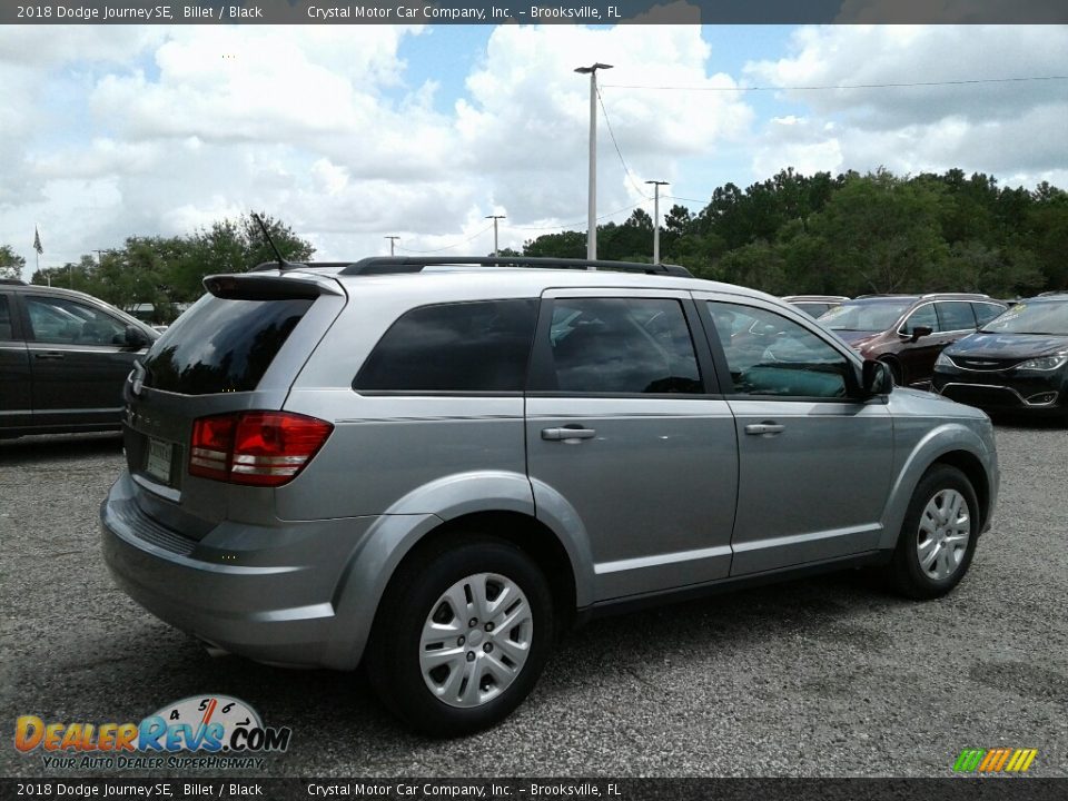 2018 Dodge Journey SE Billet / Black Photo #5