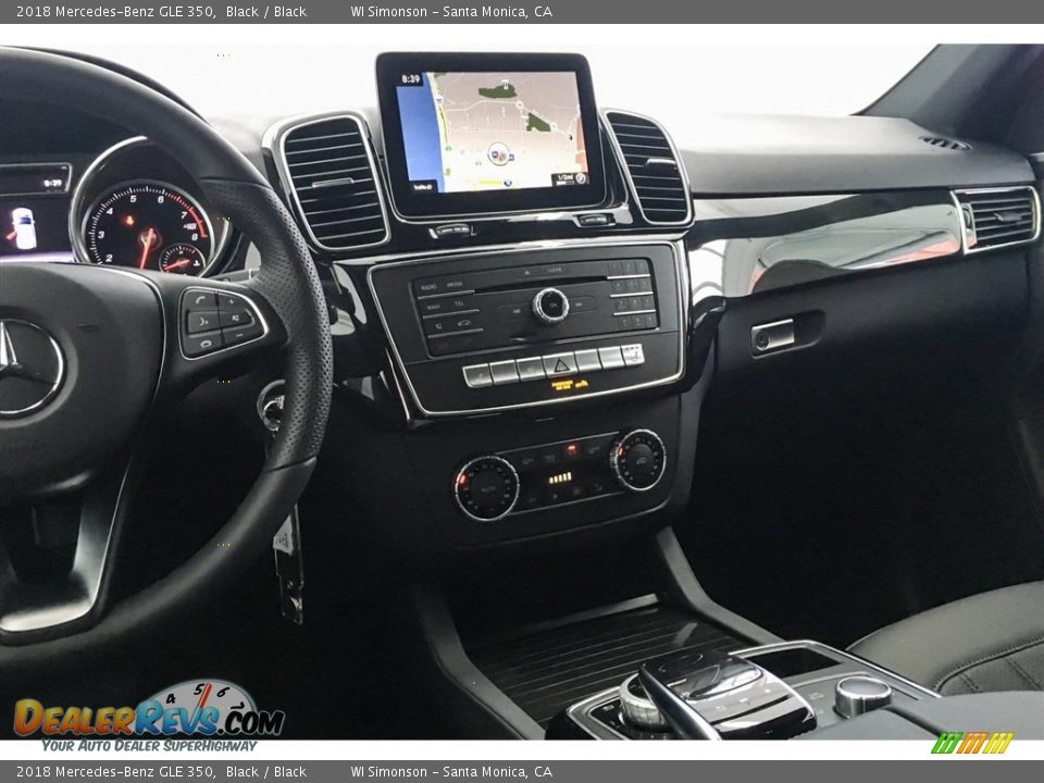 2018 Mercedes-Benz GLE 350 Black / Black Photo #6