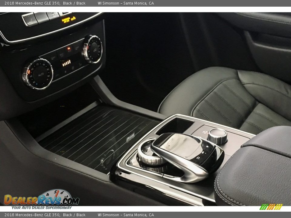 2018 Mercedes-Benz GLE 350 Black / Black Photo #7