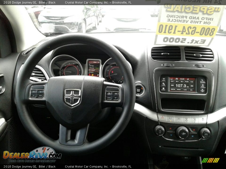 2018 Dodge Journey SE Billet / Black Photo #13