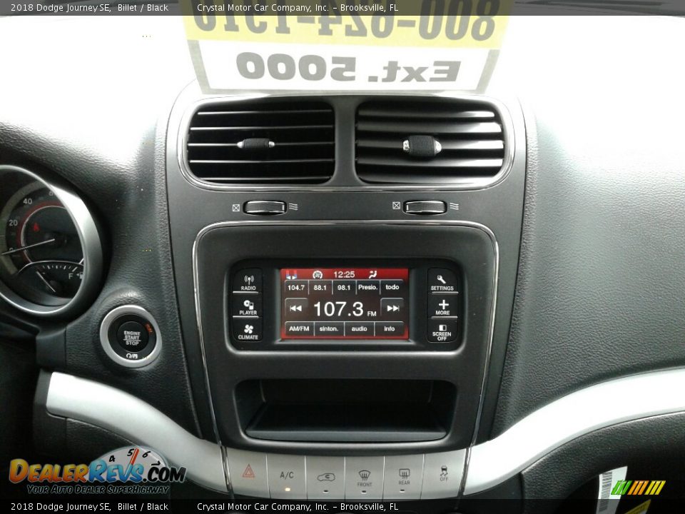 2018 Dodge Journey SE Billet / Black Photo #15