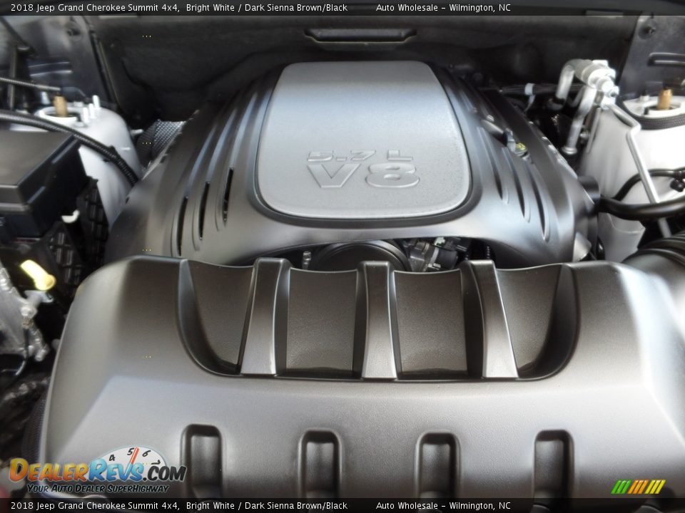 2018 Jeep Grand Cherokee Summit 4x4 Bright White / Dark Sienna Brown/Black Photo #6