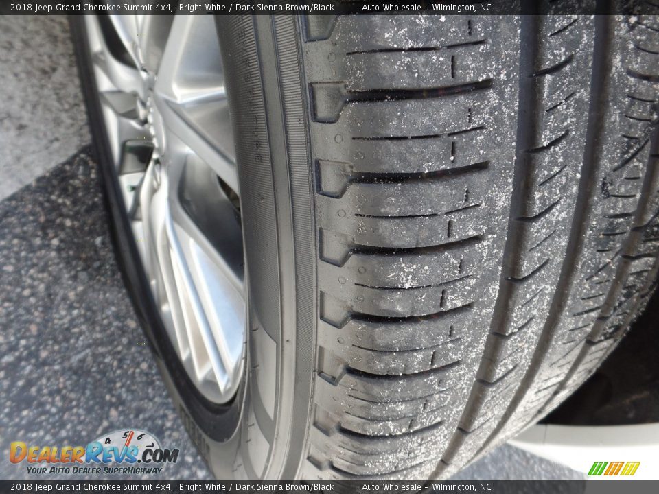 2018 Jeep Grand Cherokee Summit 4x4 Bright White / Dark Sienna Brown/Black Photo #9
