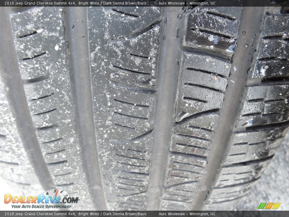 2018 Jeep Grand Cherokee Summit 4x4 Bright White / Dark Sienna Brown/Black Photo #10