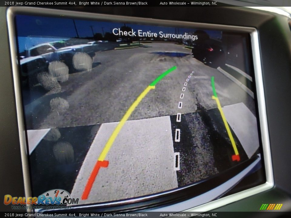 2018 Jeep Grand Cherokee Summit 4x4 Bright White / Dark Sienna Brown/Black Photo #19