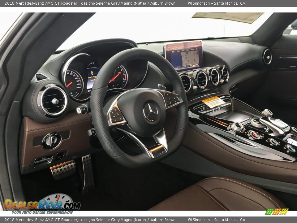 Dashboard of 2018 Mercedes-Benz AMG GT Roadster Photo #21