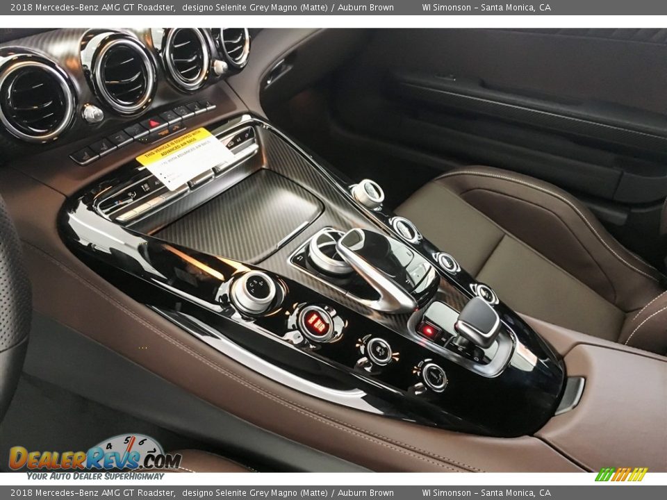 Controls of 2018 Mercedes-Benz AMG GT Roadster Photo #22