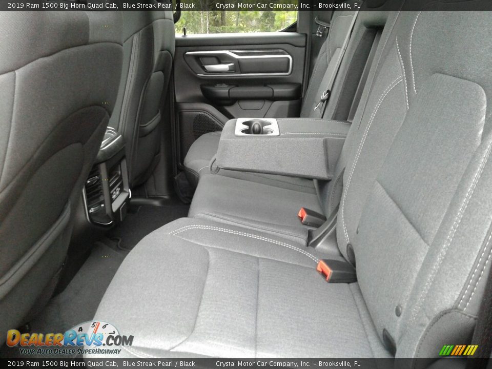 2019 Ram 1500 Big Horn Quad Cab Blue Streak Pearl / Black Photo #10