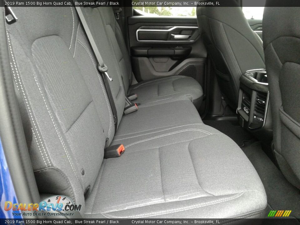 2019 Ram 1500 Big Horn Quad Cab Blue Streak Pearl / Black Photo #11