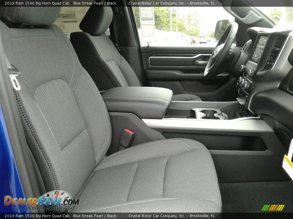 2019 Ram 1500 Big Horn Quad Cab Blue Streak Pearl / Black Photo #12