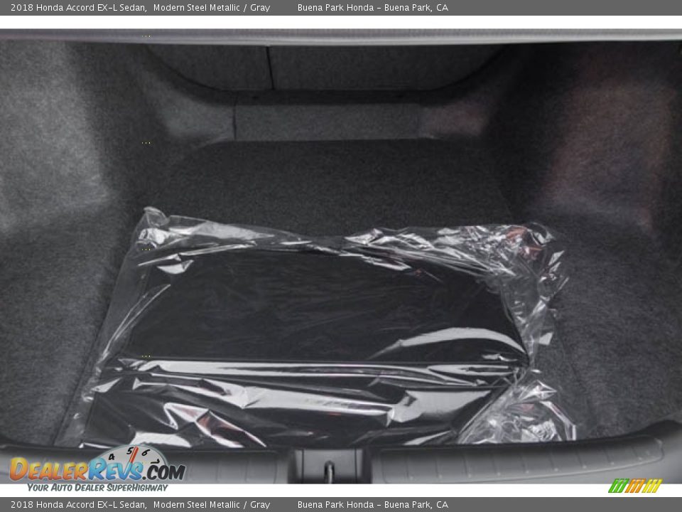 2018 Honda Accord EX-L Sedan Modern Steel Metallic / Gray Photo #24