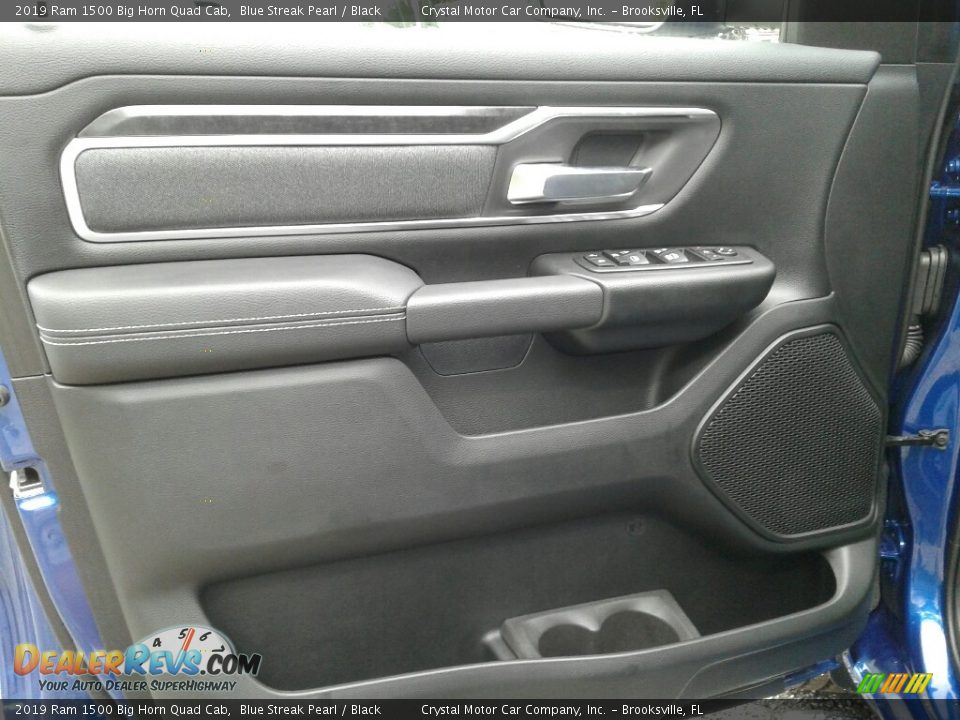 2019 Ram 1500 Big Horn Quad Cab Blue Streak Pearl / Black Photo #17