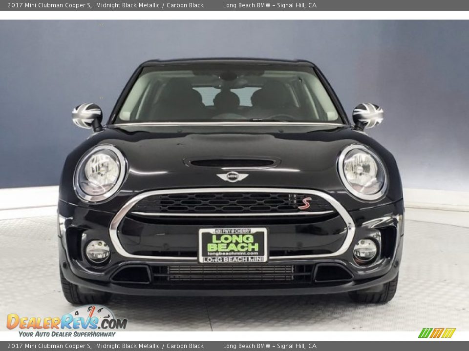 2017 Mini Clubman Cooper S Midnight Black Metallic / Carbon Black Photo #2