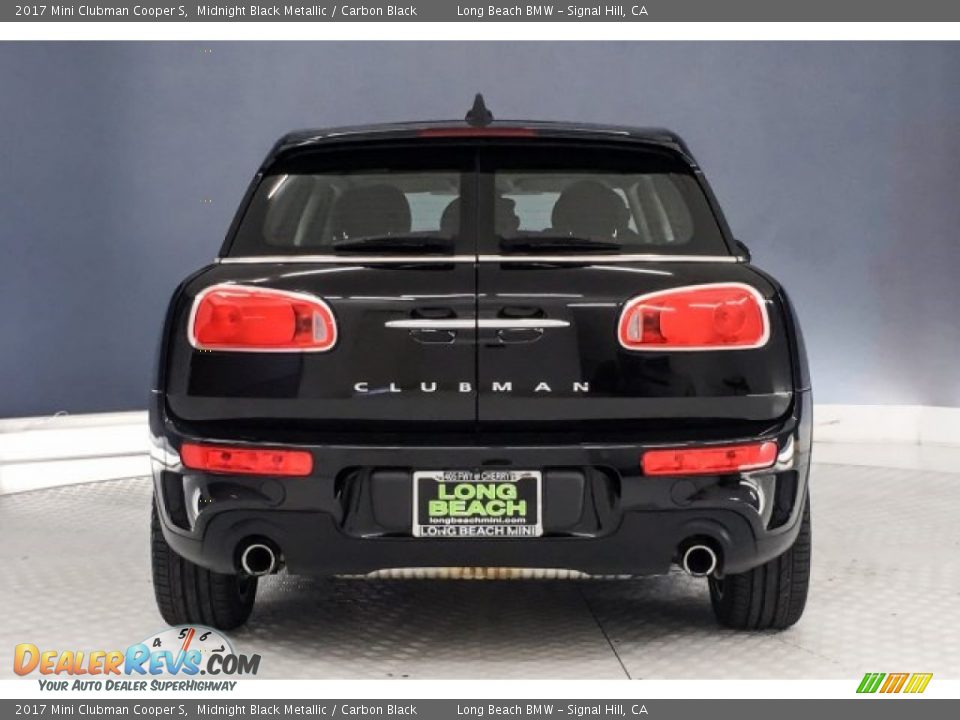 2017 Mini Clubman Cooper S Midnight Black Metallic / Carbon Black Photo #3