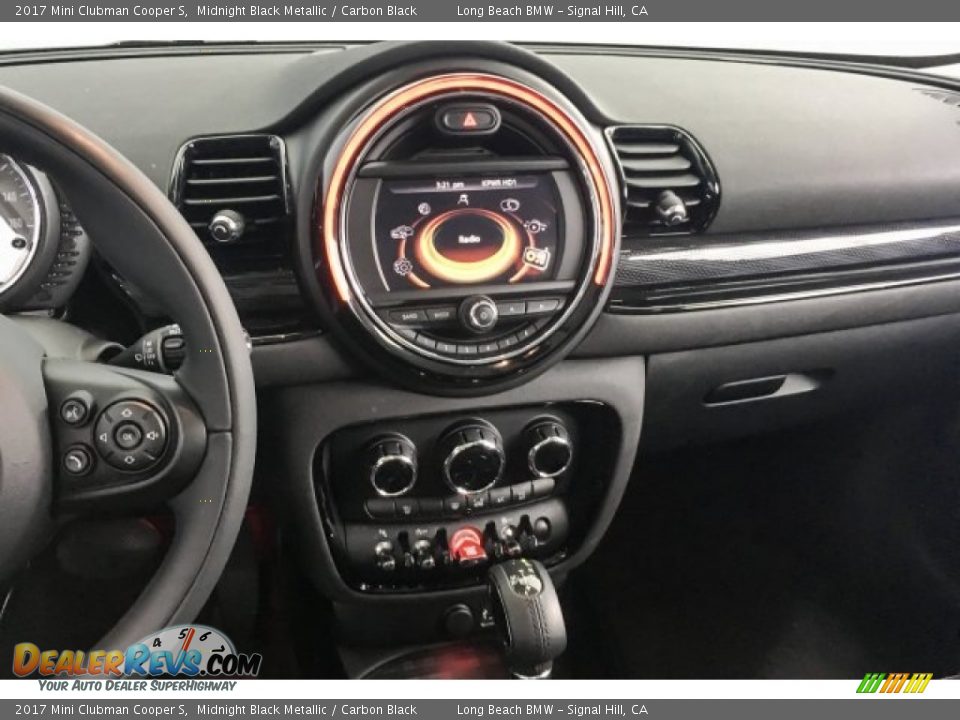 2017 Mini Clubman Cooper S Midnight Black Metallic / Carbon Black Photo #5