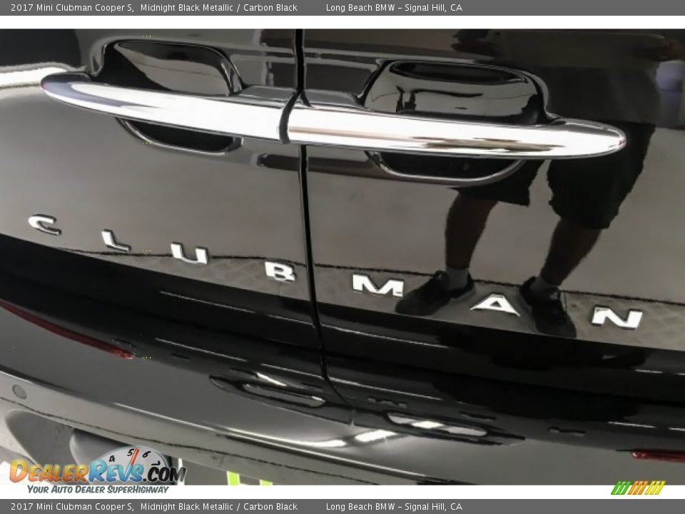 2017 Mini Clubman Cooper S Midnight Black Metallic / Carbon Black Photo #7
