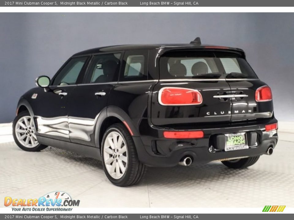 2017 Mini Clubman Cooper S Midnight Black Metallic / Carbon Black Photo #10