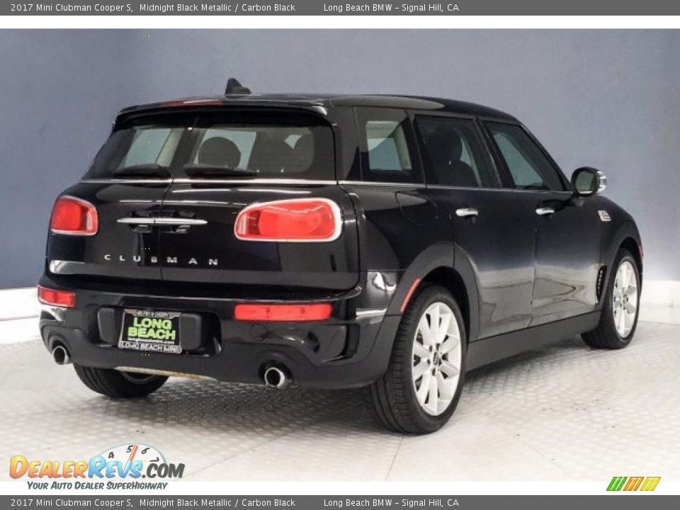 2017 Mini Clubman Cooper S Midnight Black Metallic / Carbon Black Photo #15