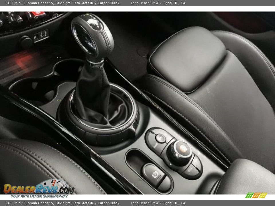 2017 Mini Clubman Cooper S Midnight Black Metallic / Carbon Black Photo #21
