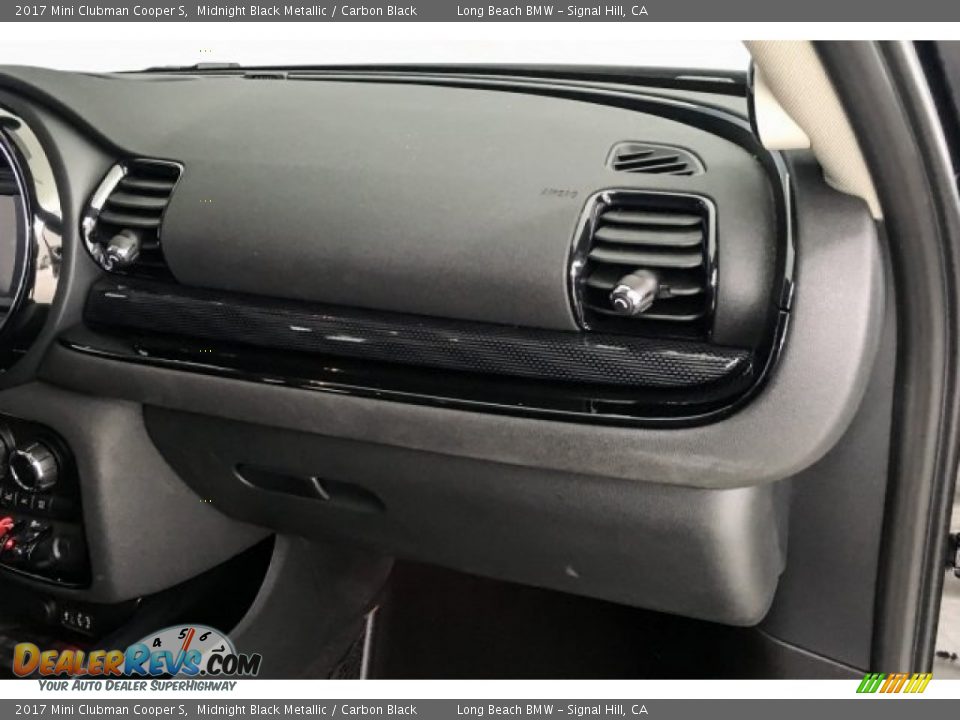 2017 Mini Clubman Cooper S Midnight Black Metallic / Carbon Black Photo #27