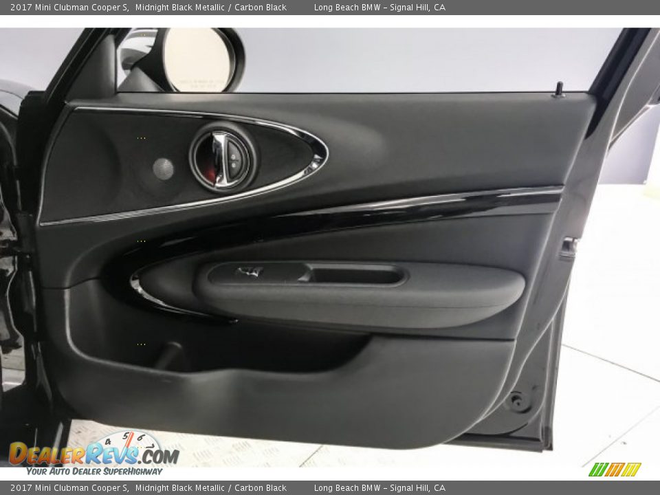 2017 Mini Clubman Cooper S Midnight Black Metallic / Carbon Black Photo #29