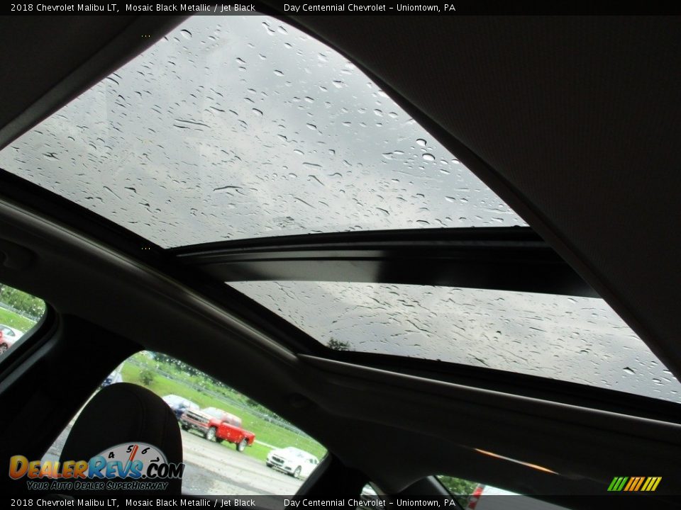 2018 Chevrolet Malibu LT Mosaic Black Metallic / Jet Black Photo #6