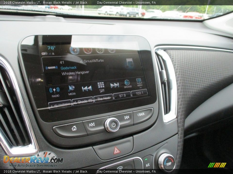 2018 Chevrolet Malibu LT Mosaic Black Metallic / Jet Black Photo #8