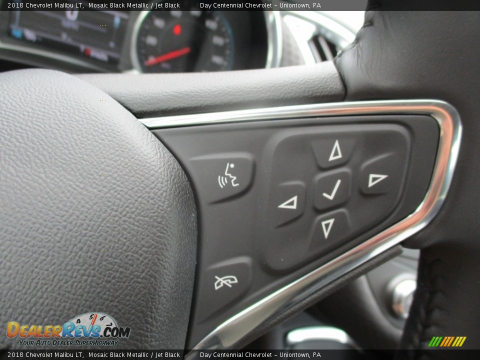 2018 Chevrolet Malibu LT Mosaic Black Metallic / Jet Black Photo #10