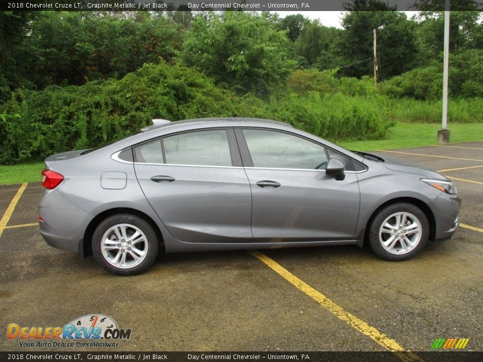 2018 Chevrolet Cruze LT Graphite Metallic / Jet Black Photo #2