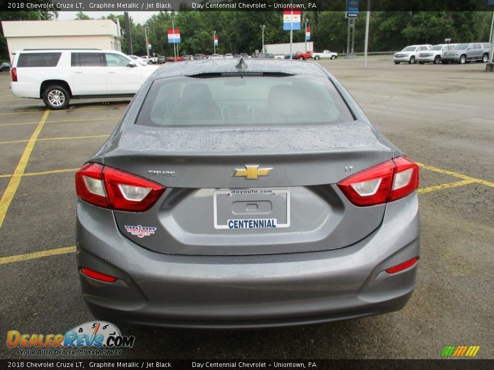 2018 Chevrolet Cruze LT Graphite Metallic / Jet Black Photo #4