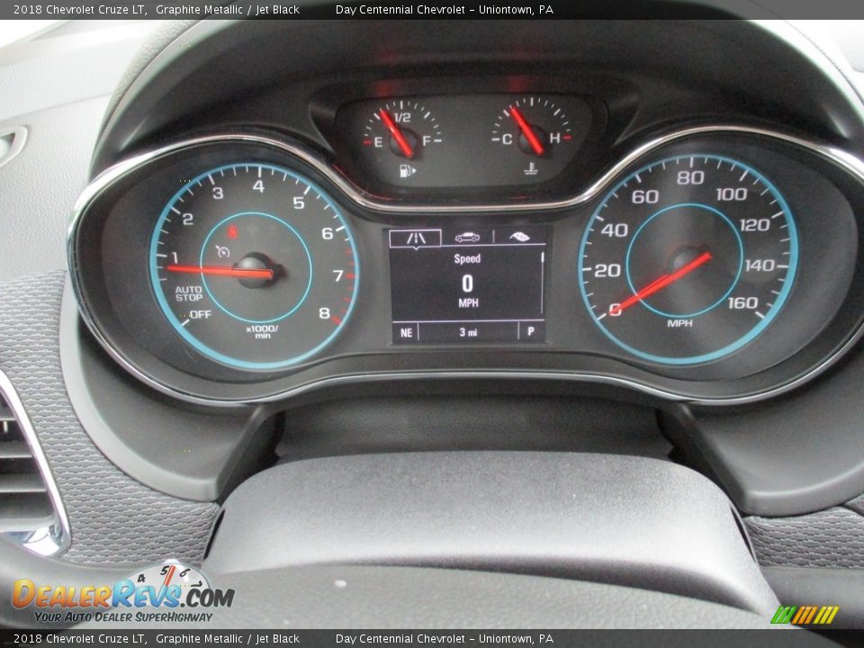 2018 Chevrolet Cruze LT Graphite Metallic / Jet Black Photo #7