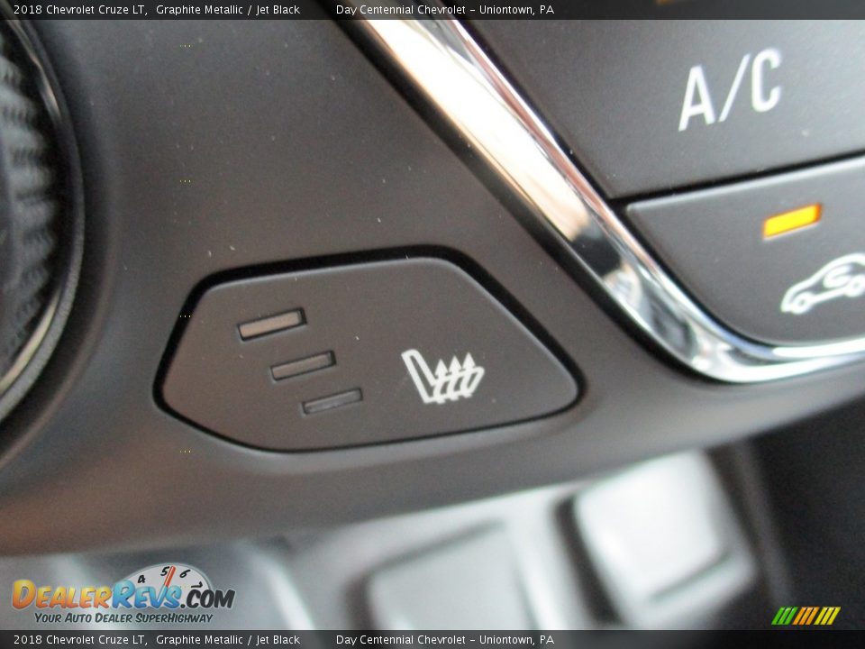 2018 Chevrolet Cruze LT Graphite Metallic / Jet Black Photo #10