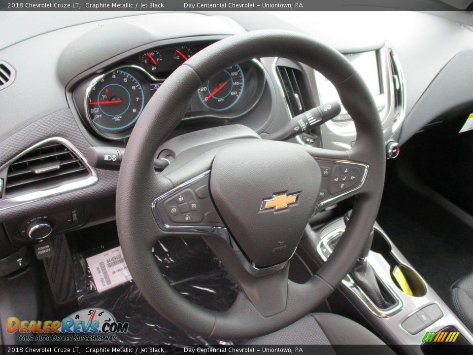 2018 Chevrolet Cruze LT Graphite Metallic / Jet Black Photo #13