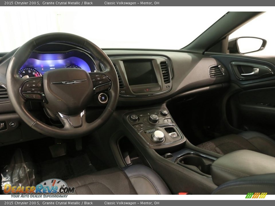 2015 Chrysler 200 S Granite Crystal Metallic / Black Photo #7