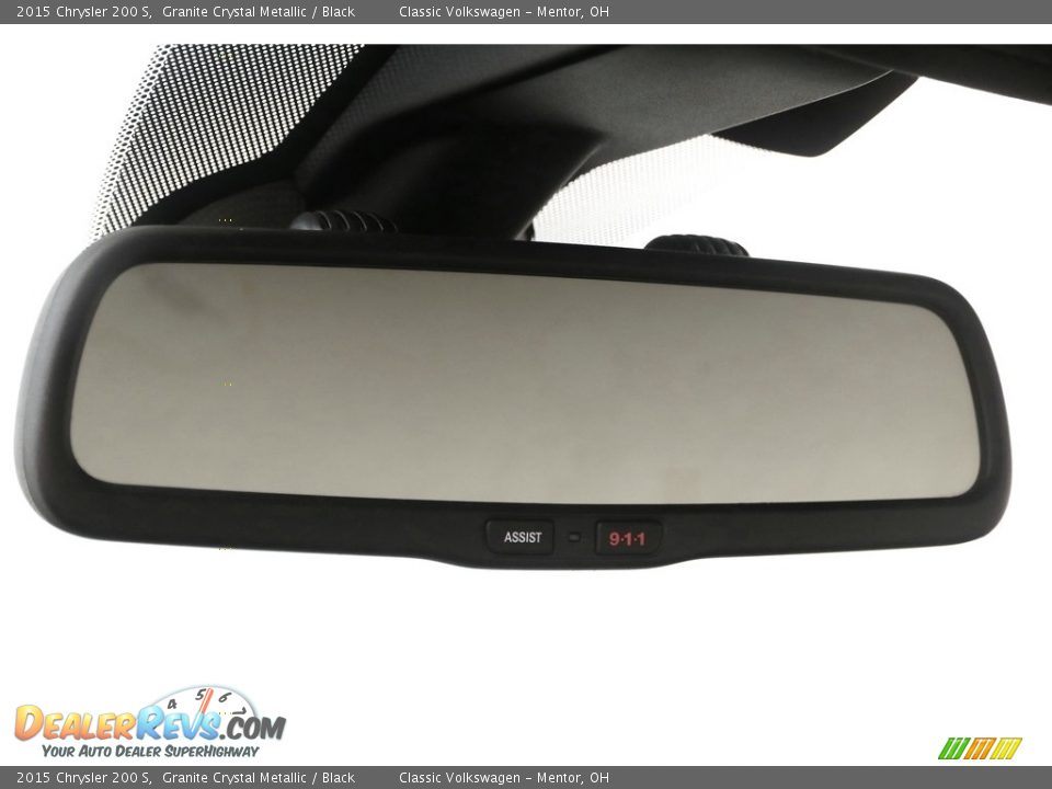2015 Chrysler 200 S Granite Crystal Metallic / Black Photo #12