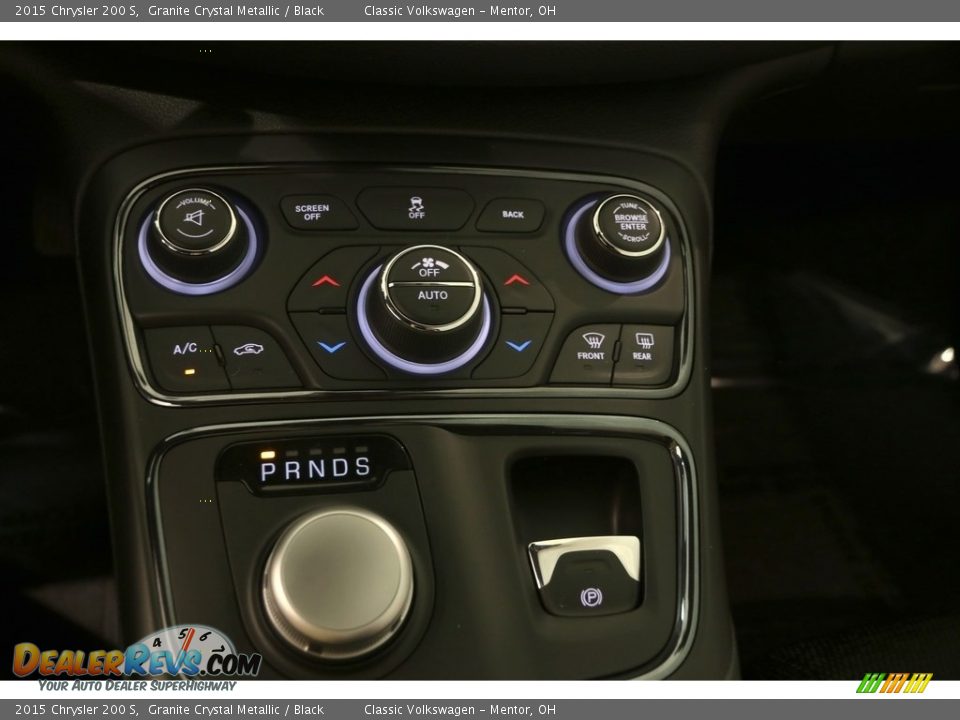 2015 Chrysler 200 S Granite Crystal Metallic / Black Photo #24