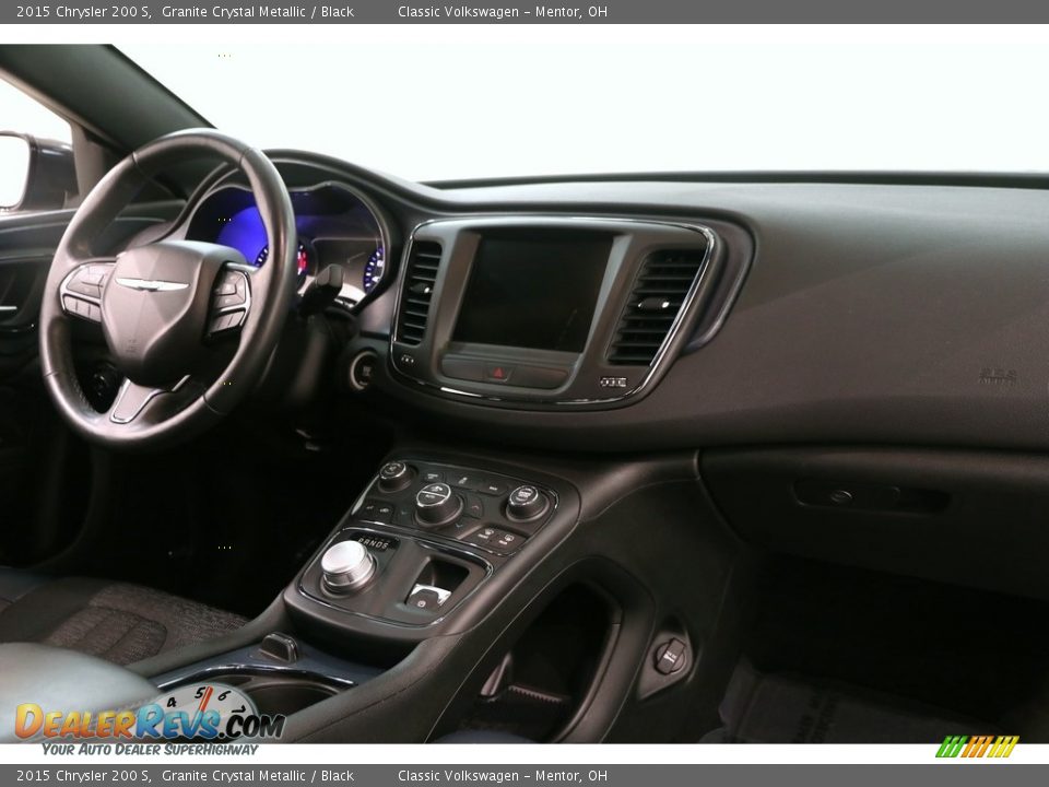 2015 Chrysler 200 S Granite Crystal Metallic / Black Photo #26
