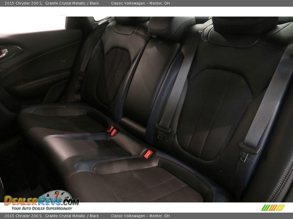 2015 Chrysler 200 S Granite Crystal Metallic / Black Photo #29