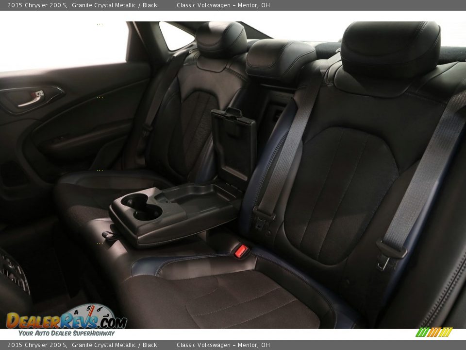 2015 Chrysler 200 S Granite Crystal Metallic / Black Photo #30