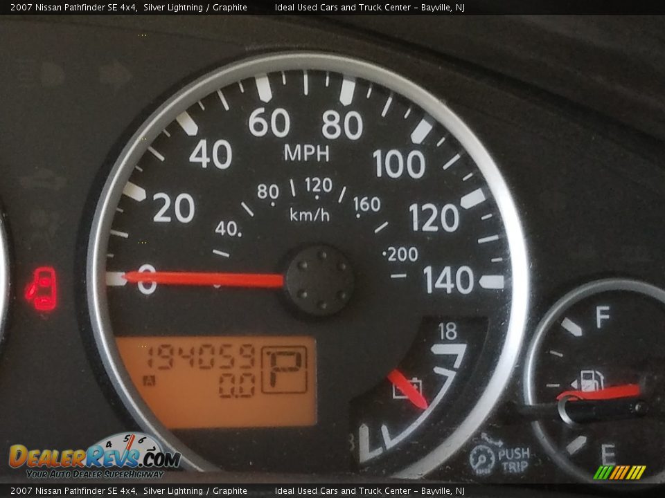 2007 Nissan Pathfinder SE 4x4 Silver Lightning / Graphite Photo #15